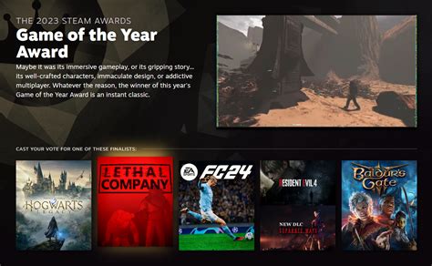 leath goty|Lethal Company was nominated for GOTY (Steam Awards 2023).